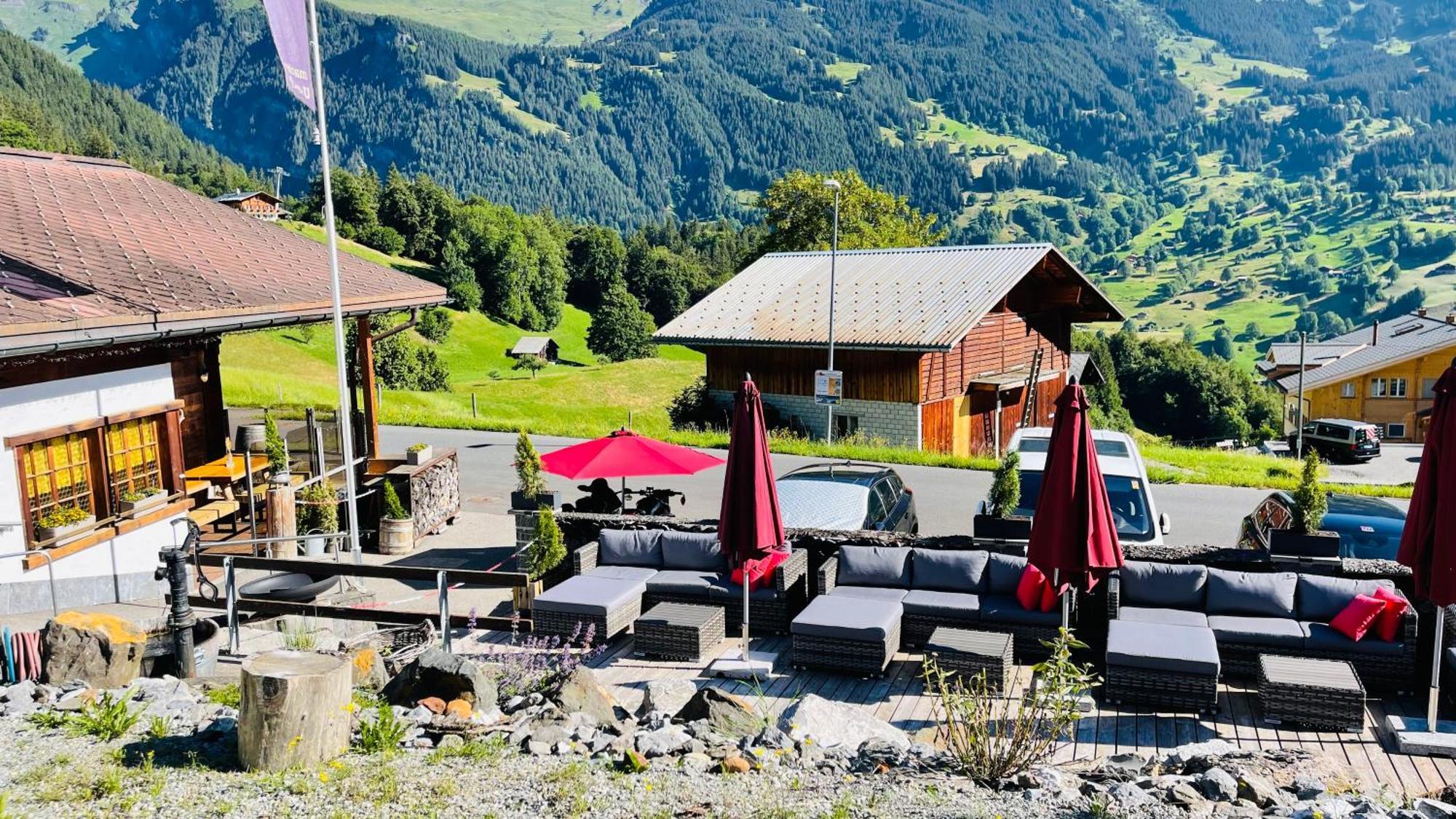 Hotel Jaegerstuebli 格林德瓦 外观 照片